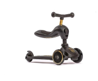 Scoot & Ride Highwaykick 1 Jeździk i hulajnoga 2w1 Black & Gold LE - 1021825 - zdjęcie 6